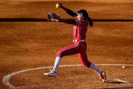 AUBURN, AL - FEBRUARY 28 - During the game between the Rutgers Scarlet Knights and the #19 Auburn Tigers at Jane B. Moore Field in Auburn, AL on Friday, Feb. 28, 2025.
Photo by Grayson Belanger