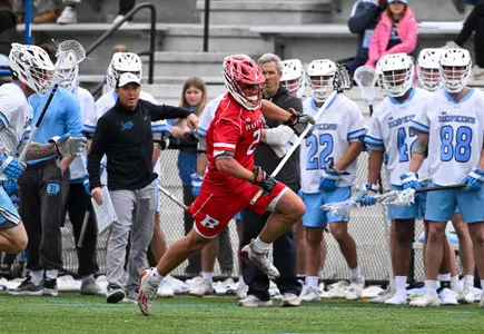 BALTIMORE, MARYLAND -MARCH 22: Rutgers Men’s Lacrosse at Johns Hopkins March 22, 2025. in Baltimore, Maryland. (Photo by Jonathan Newton)