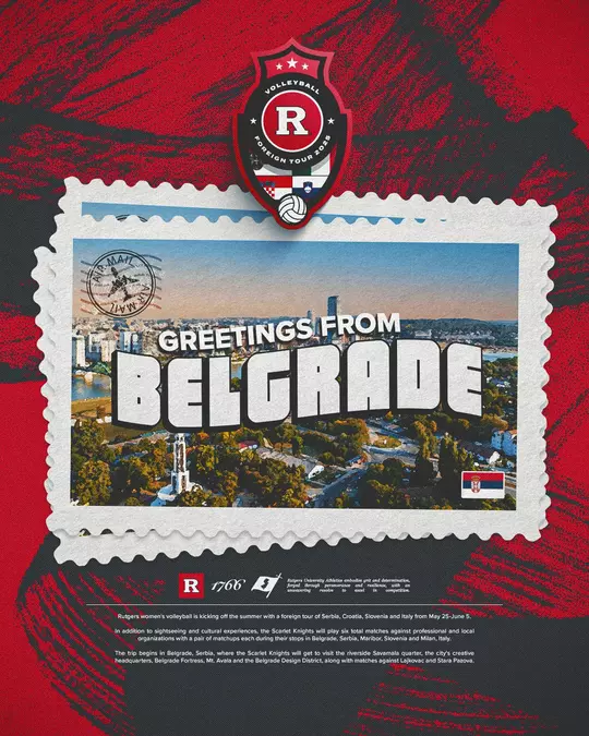 Greetings From Belgrade graphic