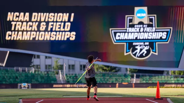 Steven Coponi at the NCAA Outdoor Championships