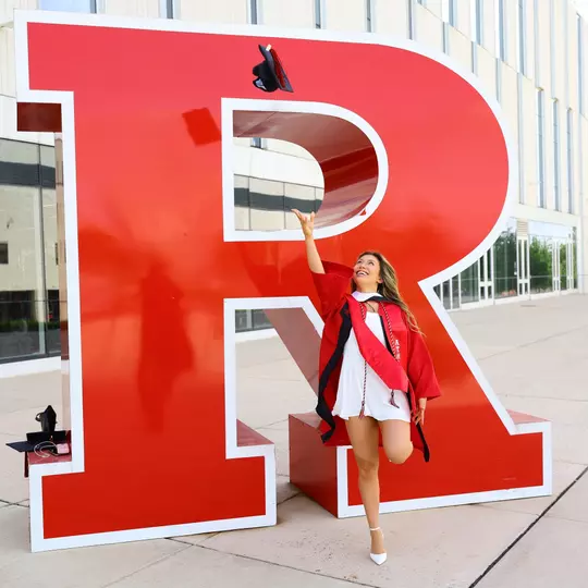 Holly Prasanto graduation photo - APC Block R