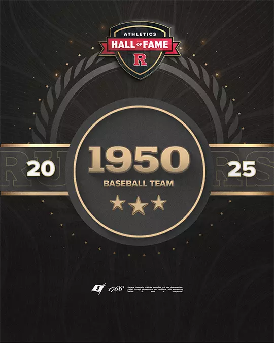 2025 Rutgers Hall of Fame - 1950 Baseball Team