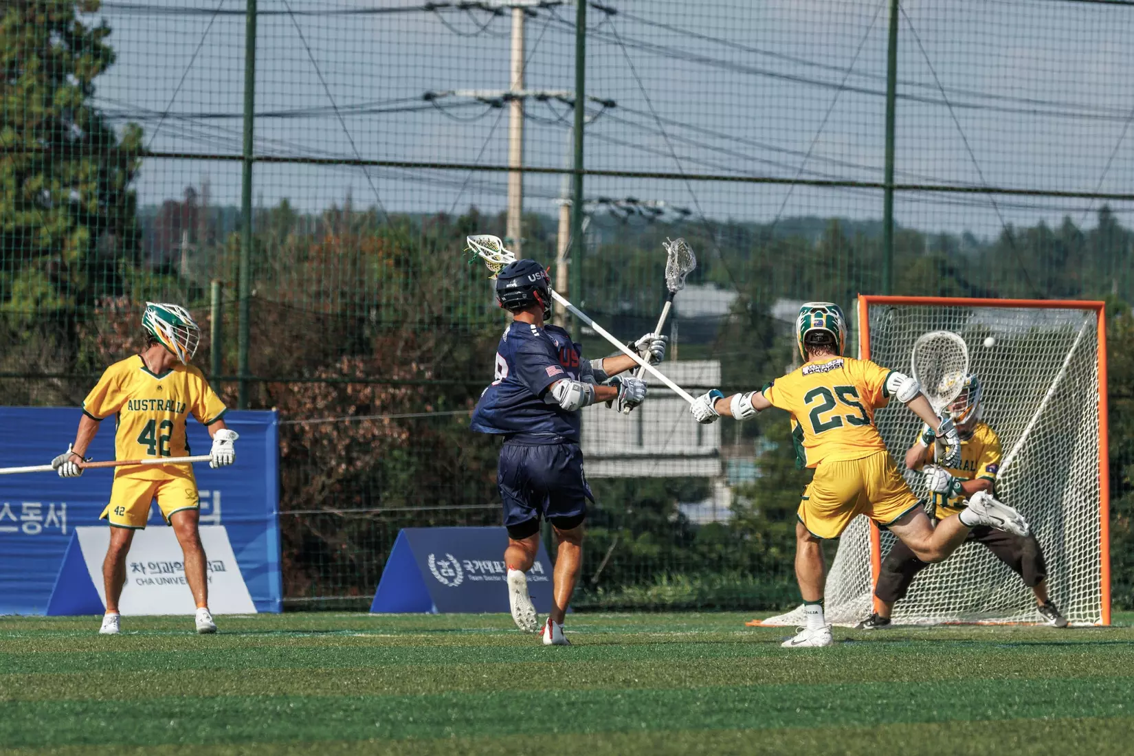 Rutgers men's lacrosse student-athlete Colin Kurdyla Competes With Team USA at the U20 World Championships in Korea. Kurdyla was named a Team Captain of Team USA, named to the All-World Team, and earned a Silver Medal.