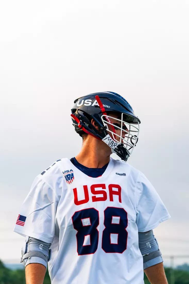 Rutgers men's lacrosse student-athlete Colin Kurdyla Competes With Team USA at the U20 World Championships in Korea. Kurdyla was named a Team Captain of Team USA, named to the All-World Team, and earned a Silver Medal.