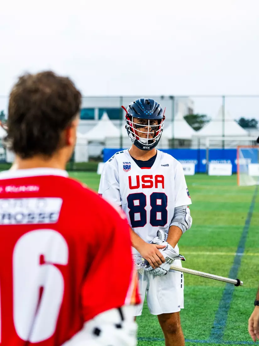 Rutgers men's lacrosse student-athlete Colin Kurdyla Competes With Team USA at the U20 World Championships in Korea. Kurdyla was named a Team Captain of Team USA, named to the All-World Team, and earned a Silver Medal.
