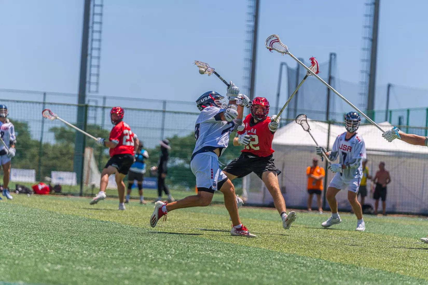Rutgers men's lacrosse student-athlete Colin Kurdyla Competes With Team USA at the U20 World Championships in Korea. Kurdyla was named a Team Captain of Team USA, named to the All-World Team, and earned a Silver Medal.