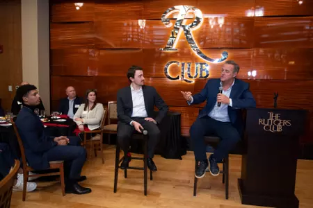 Baseball hosts the annual First Pitch Dinner at The Rutgers Club (Jan. 17, 2026)