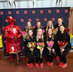 Rutgers Swimming and Diving Senior Day