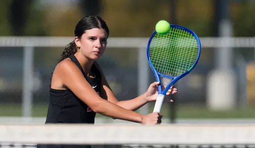 Rutgers University Women's Tennis, Piscataway, NJ. 10/09/2026 Photo by Steve Hockstein/HarvardStudio.com
