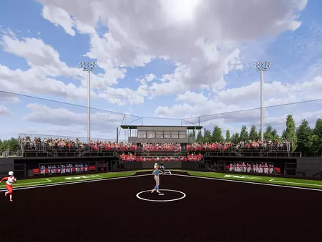 Rutgers Softball Complex Upgrade Rendering