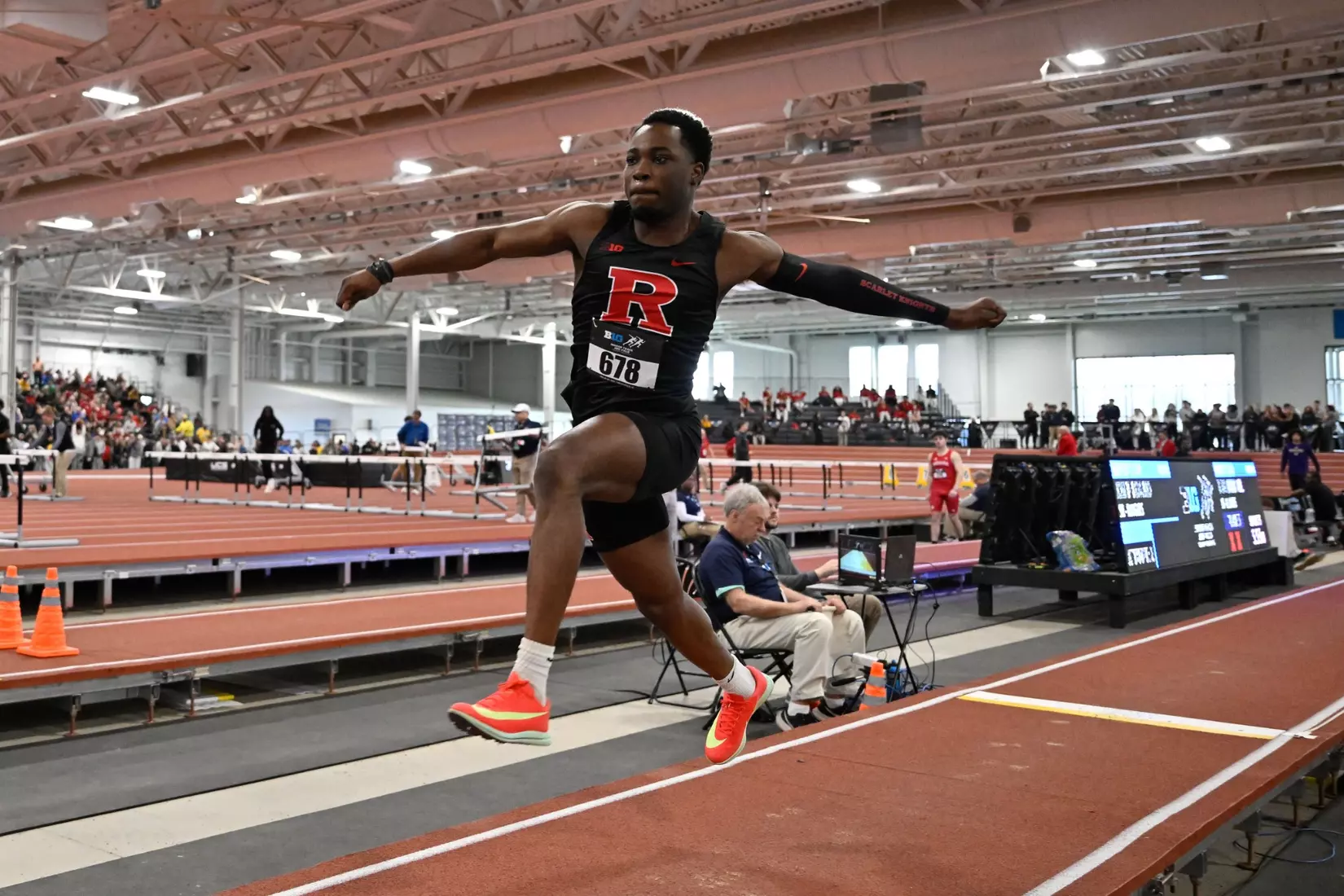 Photos from the Big 10 Indoor Track & Field Championships February 27 & February 28, 2026 at the Indiana Farm Bureau Fall Creek Pavilion (Indianapolis, Ind.) February. 28, 2026 (Photo Alan Petersime)