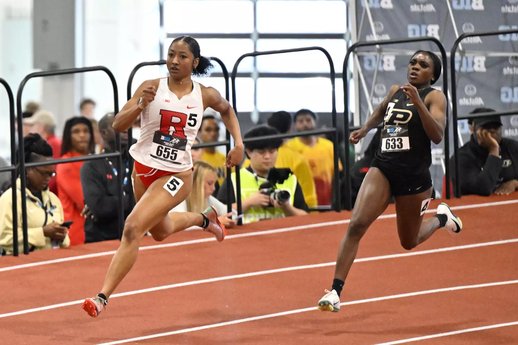 Photos from the Big 10 Indoor Track & Field Championships February 27 & February 28, 2026 at the Indiana Farm Bureau Fall Creek Pavilion (Indianapolis, Ind.) February. 27, 2026 (Photo Alan Petersime)