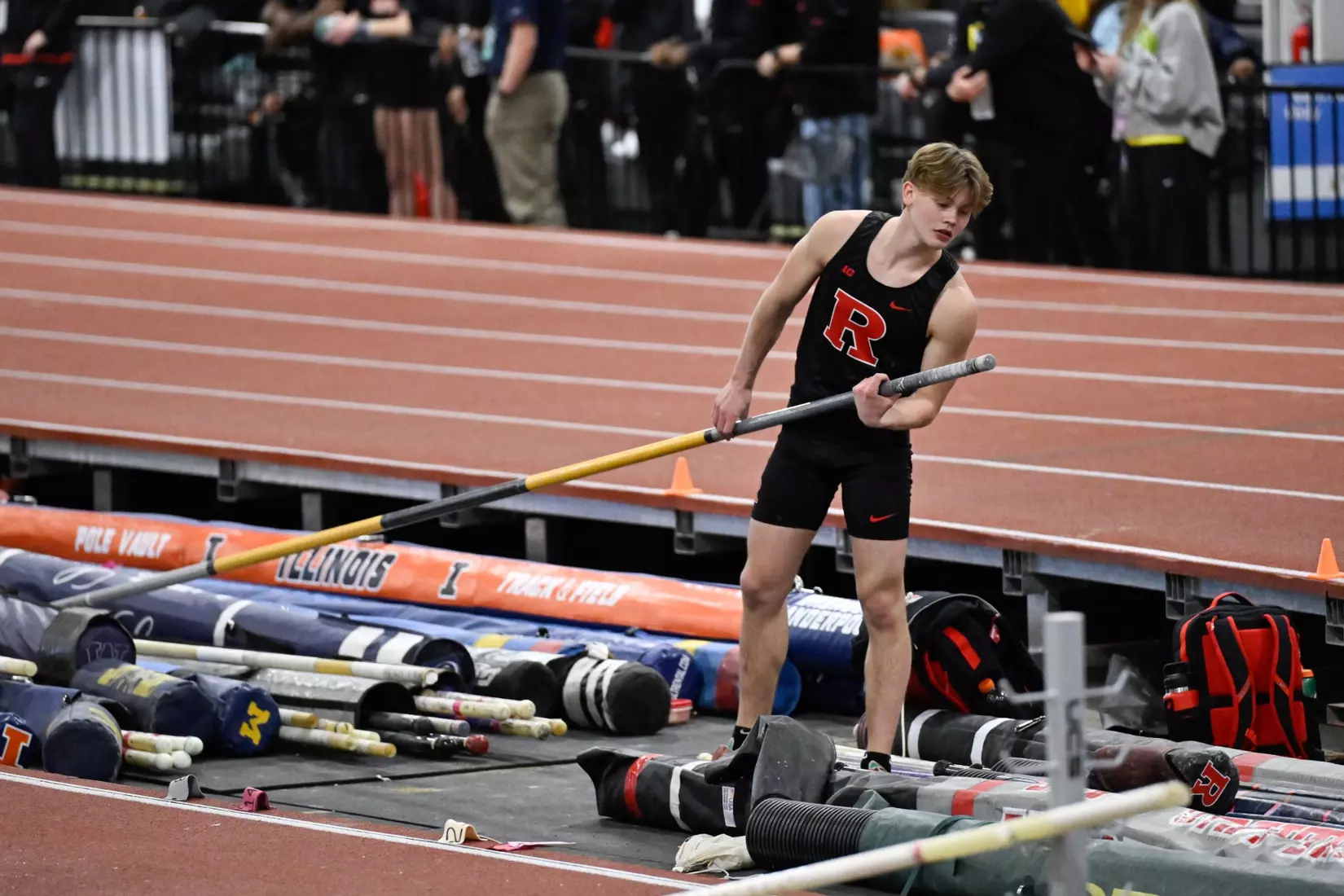 Photos from the Big 10 Indoor Track & Field Championships February 27 & February 28, 2026 at the Indiana Farm Bureau Fall Creek Pavilion (Indianapolis, Ind.) February. 28, 2026 (Photo Alan Petersime)