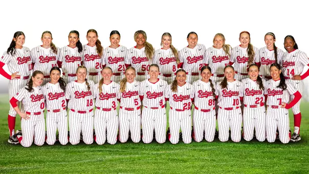 2026 Rutgers Softball Team Photo