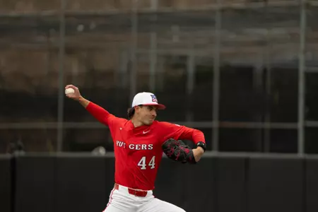 Rutgers Baseball Game Action