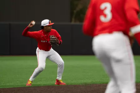 Rutgers Baseball Game Action