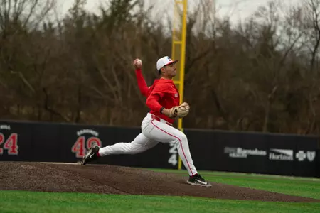 Rutgers Baseball Game Action