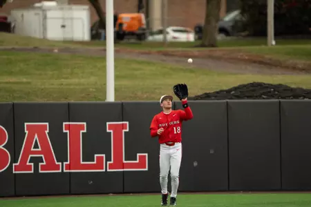 Rutgers Baseball Game Action