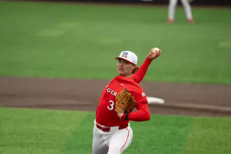 Rutgers Baseball Game Action