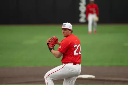 Rutgers Baseball Game Action