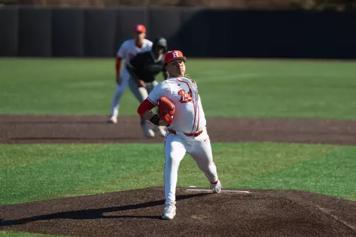 Rutgers Baseball Game Action