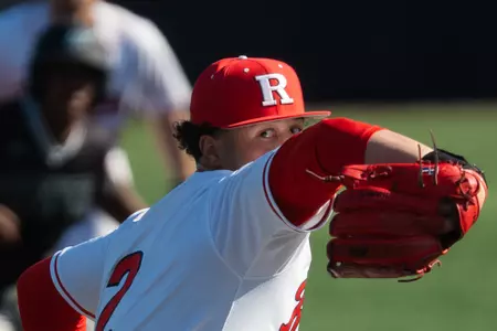Rutgers Baseball Game Action