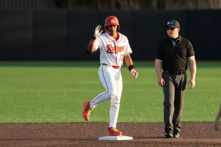 Rutgers Baseball Game Action