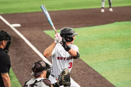 Rutgers Baseball Game Action