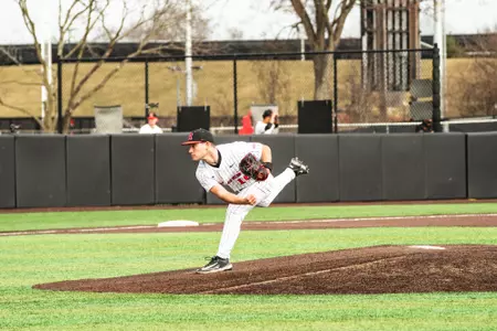 Rutgers Baseball Game Action