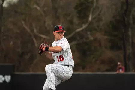 Rutgers Baseball Game Action