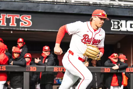 Rutgers Baseball Game Action