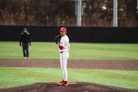 Rutgers Baseball Game Action