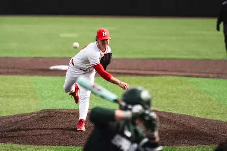 Rutgers Baseball Game Action