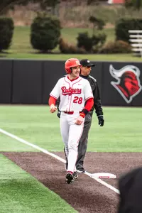 Rutgers Baseball Game Action