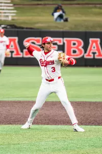 Rutgers Baseball Game Action