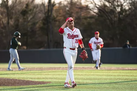 Rutgers Baseball Game Action