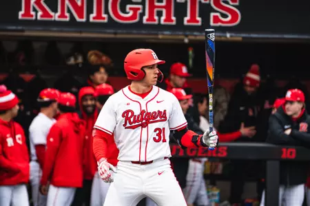 Rutgers Baseball Game Action