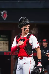 Rutgers Baseball Game Action
