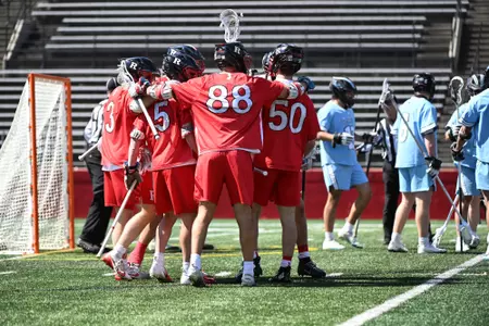 Men's Lacrosse Downs No. 11 Johns Hopkins in Double Overtime