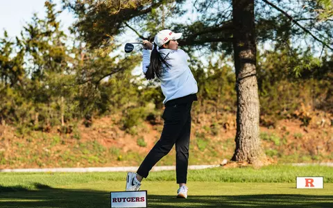 Sophomore Joline Truong is tied for 28th after the first day of the Buckeye Invitational