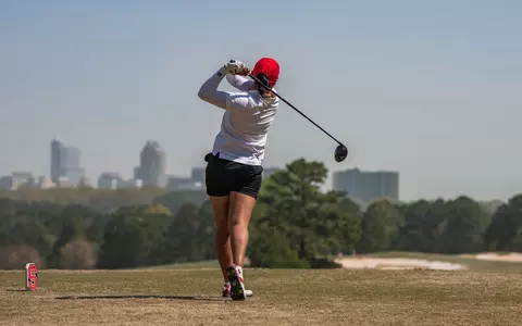 Rutgers women's golf competes at the 2026 Big Ten Championships from April 24-26 in Glendale, California.