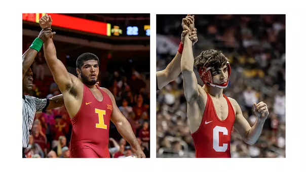 Rutgers wrestling announced the additions of Daniel Herrera (left) and Brett Ungar (right) to its 2026-27 roster.