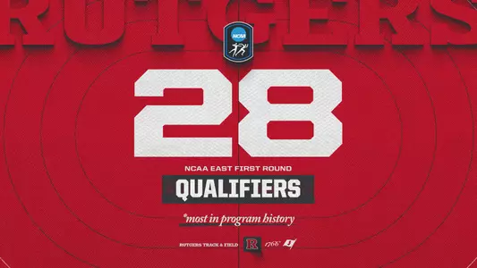 Track and field qualifies program record 28 athletes for NCAA East Round