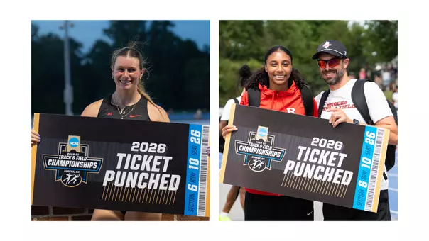 Paige Floriea and Jenovia Logan qualified for the NCAA Championships