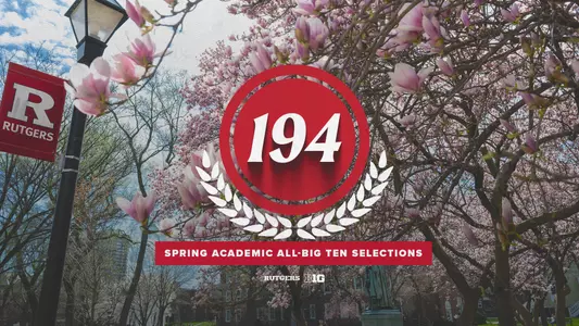graphic promoting Spring 2026 Academic All-Big honrees
