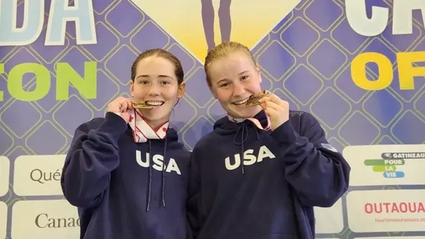Bailee Sturgill and Katerina Hoffman Team USA