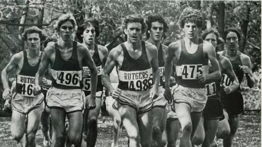 1978 Rutgers men's distance team