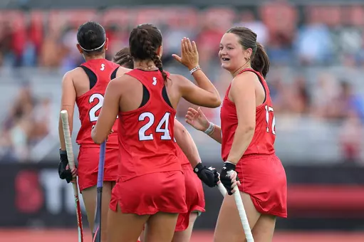 Field Hockey Celebrates
