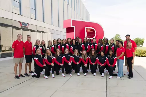 Swimming Team Photo with Staff