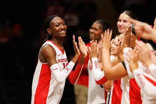 Imani Howell during introductions at Vanderbilt at Memorial Gymnasium during the Allstate Big Ten/SEC Challenge